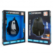 Мышь игровая Гарнизон GM-740G "Альтаир" USB чип Х3 черн. софт тач 3200 DPI 6 кн.+колесо-кнопка кабель 1.5 м от магазина РЭССИ