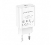 СЗУ Type-C Borofone BA65A (20W, PD) Белый от магазина РЭССИ