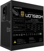 Блок питания Gigabyte ATX 750W GP-UD750GM 80+ gold 24+2x(4+4) pin APFC 120mm fan 8xSATA Cab Manag RTL от магазина РЭССИ