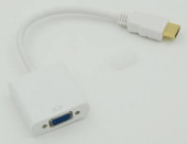 Переходник HDMI (m) VGA (f) 0.1м белый от магазина РЭССИ