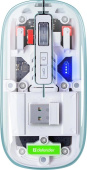 Мышь Defender Ixes MM-999 прозрачный оптическая 2400dpi silent беспров. BT/Radio USB 4but (52999) от магазина РЭССИ
