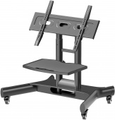 Стойка для телевизора Onkron TS1350 черный 32"-70" макс.45кг напольный мобильный от магазина РЭССИ