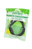 Аудио кабель PERFEO J2101 Jack 3.5 мм (стерео) вилка - Jack 3.5 мм (стерео) вилка, длина 1 м. BL1 от магазина РЭССИ