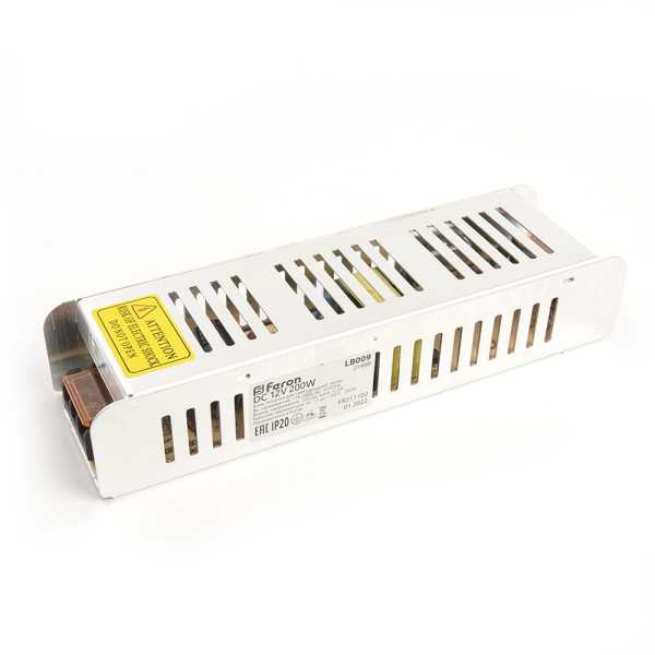 Драйвер LED 200w 12v от магазина РЭССИ
