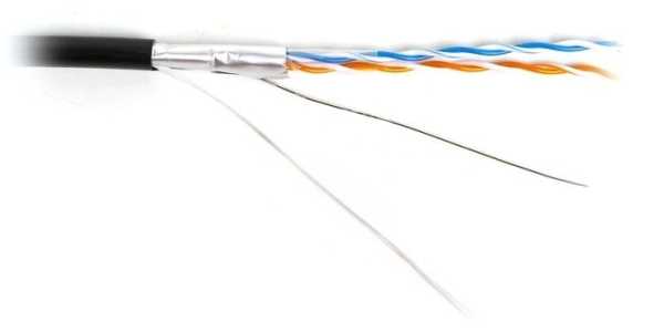 Витая пара F/UTP кат 5e 2х2х0.51 AWG24 Premium PE OUT от магазина РЭССИ