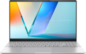 Ноутбук Asus Vivobook S 15 OLED S5507QA-MA052W Snapdragon X Elite X1E 78 100 32Gb SSD1Tb Qualcomm Adreno 15.6" OLED 3K (2880x1620) Windows 11 Home silver WiFi BT Cam (90NB14Q2-M00630) от магазина РЭССИ