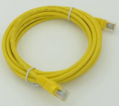 Патч-корд cat5E molded 3м желтый RJ-45 (m)-RJ-45 (m) от магазина РЭССИ