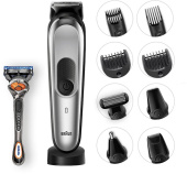 Триммер Braun MGK7920TS черный (насадок в компл:8шт) от магазина РЭССИ