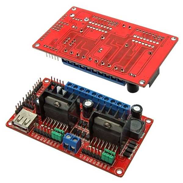 L298N V3 / 4-DC motor driver от магазина РЭССИ