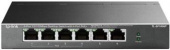 Коммутатор TP-Link TL-SF1006P 6x100Mb 4PoE+ 67W неуправляемый от магазина РЭССИ