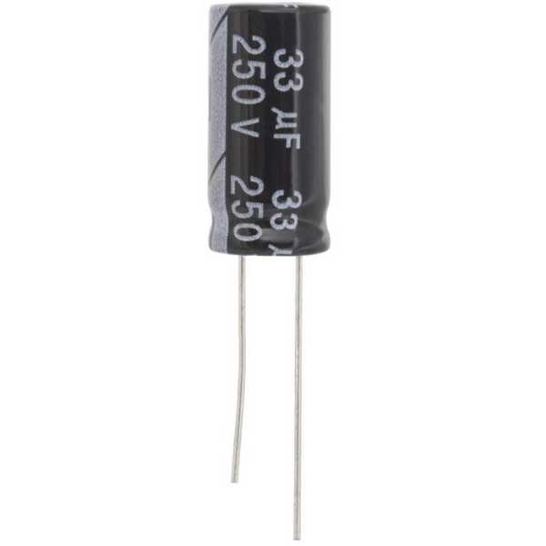 33 UF 250V 105*C 10*20 (JWCO) от магазина РЭССИ