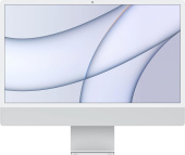 Моноблок Apple iMac A2438 24" 4.5K M1 8 core (3.2) 8Gb SSD256Gb 8 core GPU macOS WiFi BT 143W клавиатура мышь Cam серебристый 4480x2520 от магазина РЭССИ