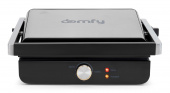Электрогриль Domfy DSM-EG301 1800Вт черный/серебристый от магазина РЭССИ