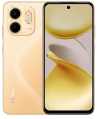 Смартфон Infinix X6532 Smart 9 128Gb 3Gb золотой моноблок 3G 4G 2Sim 6.7" 720x1600 Android 14 13Mpix 802.11 a/b/g/n/ac GPS GSM900/1800 GSM1900 TouchSc Protect FM microSD max2048Gb от магазина РЭССИ