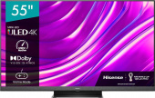 Телевизор LED Hisense 55" 55U8HQ темно-серый 4K Ultra HD 120Hz DVB-T DVB-T2 DVB-C DVB-S DVB-S2 USB WiFi Smart TV (RUS) от магазина РЭССИ