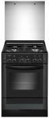 Плита Газовая Gefest ПГ 6300-02 0346 черный (стеклянная крышка) реш.чугун от магазина РЭССИ