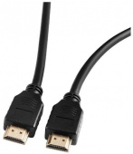 Кабель аудио-видео Ultra HD HDMI (m)/HDMI (m) 2м. позолоч.конт. черный от магазина РЭССИ