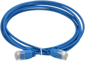 Патч-корд ITK PC03-C5EUL-1M UTP RJ-45 вил.-вилка RJ-45 кат.5E 1м синий LSZH от магазина РЭССИ