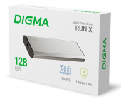 Накопитель SSD Digma USB 3.2 128Gb DGSR8128G1MSR RUN X 1.8" серебристый от магазина РЭССИ