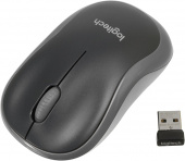 Мышь Logitech M185 серый/черный оптическая (1000dpi) беспроводная USB1.1 для ноутбука (2but) от магазина РЭССИ