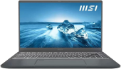 Ноутбук MSI Prestige 14 Evo A12M-054 Core i7 1280P 32Gb SSD1Tb Intel Iris Xe graphics 14" IPS FHD (1920x1080) Windows 11 Home Multi Language grey WiFi BT Cam (9S7-14C612-054) от магазина РЭССИ