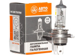 Автолампа АВТОЭЛЕКТРИКА h4 24-75/70 p43t галогенная 24 в 09.02402 от магазина РЭССИ