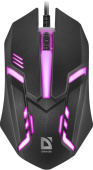 Мышь Defender Cyber MB-560L черный оптическая 1600dpi USB для ноутбука 2but (52560) от магазина РЭССИ