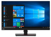Монитор Lenovo 27" ThinkVision T27q-20 черный IPS 6ms 16:9 HDMI матовая HAS Piv 1000:1 350cd 178гр/178гр 2560x1440 60Hz DP Quad 2K (1440p) USB 7.44кг от магазина РЭССИ