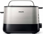 Тостер Philips HD2635/90 950Вт серебристый/черный от магазина РЭССИ