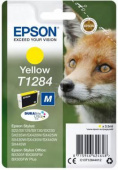 Картридж струйный Epson T1284 C13T12844012 желтый (260стр.) (3.5мл) для Epson S22/SX125 от магазина РЭССИ