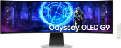 Монитор Samsung 49" Odyssey OLED G9 S49DG952SI серебристый OLED LED 32:9 HDMI M/M TV матовая HAS 250cd 178гр/178гр 5120x1440 240Hz FreeSync Premium Pro DP USB 12.6кг от магазина РЭССИ