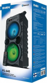 Колонка порт. Sven АС PS-440 черный 20W 1.0 BT/3.5Jack 10м 2000mAh (SV-019082) от магазина РЭССИ