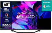 Телевизор QLED Hisense 65" 65U7KQ черный/черный 4K Ultra HD 120Hz DVB-T DVB-T2 DVB-C DVB-S DVB-S2 USB WiFi Smart TV (RUS) от магазина РЭССИ