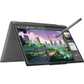 Ноутбук Lenovo Yoga 7 14AHP9 Ryzen 7 8840HS 16Gb SSD1Tb AMD Radeon 780M 14" IPS Touch WUXGA (1920x1200) Windows 11 Home dk.grey WiFi BT Cam Bag (83DK006RRK) от магазина РЭССИ