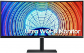 Монитор Samsung 34" LS34A650UXUXEN черный VA LED 5ms 21:9 HDMI матовая HAS Pivot 300cd 178гр/178гр 3440x1440 DisplayPort Ultra HD 2K (1440p) USB 7.6кг от магазина РЭССИ