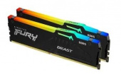 Память DDR5 2x16Gb 5200MHz Kingston KF552C40BBAK2-32 Fury Beast RGB RTL Gaming PC5-41600 CL40 DIMM 288-pin 1.25В single rank с радиатором Ret от магазина РЭССИ