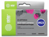 Картридж струйный Cactus CS-EPT0923 T0923 пурпурный (6.6мл) для Epson Stylus C91/CX4300/T26/T27/TX106/TX109/TX117/TX119 от магазина РЭССИ