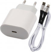 Сетевое зар./устр. Redline PD1-3A 3A (PD) USB Type-C для Apple белый (УТ000027295) от магазина РЭССИ