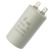 Пусковой конденсатор SAIFU CBB60, 10 мкФ, 450 В CBB60 10uF 450V (SAIFU) от магазина РЭССИ