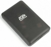 Внешний корпус для HDD/SSD AgeStar 31UBCP3 SATA USB3.1 пластик черный 2.5" от магазина РЭССИ