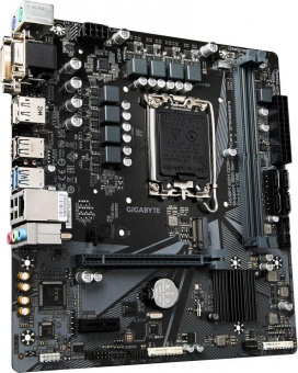 Материнская плата Gigabyte H610M S2H DDR4 Soc-1700 Intel H610 2xDDR4 mATX AC`97 8ch(7.1) GbLAN+VGA+DVI+HDMI+DP от магазина РЭССИ