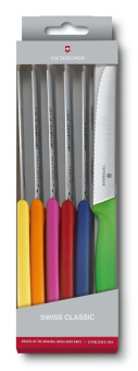 Набор ножей кухон. Victorinox Swiss Classic Kitchen (6.7839.6G) компл.:6шт ассорти подар.коробка от магазина РЭССИ