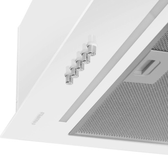 Вытяжка встраиваемая Maunfeld Crosby Hardy 1000Push белый управление: кнопочное (1 мотор) от магазина РЭССИ