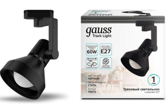 Система трековая Gauss TR013 60Вт черный от магазина РЭССИ