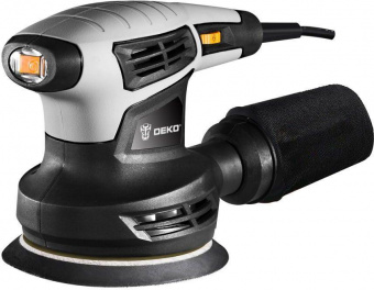 Эксцентриковая шлифовальная машина Deko DKG400-125 400Вт от магазина РЭССИ