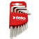 Набор Г-образных шестигранных ключей Felo короткие 7шт HEX 15-60мм 34500711 от магазина РЭССИ
