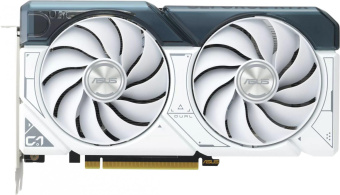 Видеокарта Asus PCI-E 4.0 DUAL-RTX4060TI-O8G-WHITE NVIDIA GeForce RTX 4060TI 8Gb 128bit GDDR6 2565/18000 HDMIx1 DPx3 HDCP Ret от магазина РЭССИ