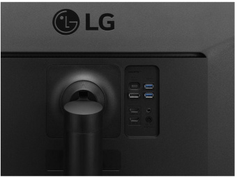 Монитор LG 35" 35WN75C-B черный VA LED 5ms 21:9 HDMI M/M матовая HAS 2500:1 300cd 178гр/178гр 3440x1440 DP UW USB 8.3кг