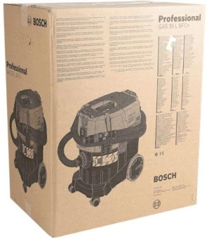Строительный пылесос Bosch GAS 35 L SFC+ 1200Вт (уборка: сухая/влажная) синий от магазина РЭССИ