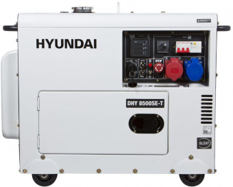 Генератор Hyundai DHY 8500SE-T 7.2кВт от магазина РЭССИ
